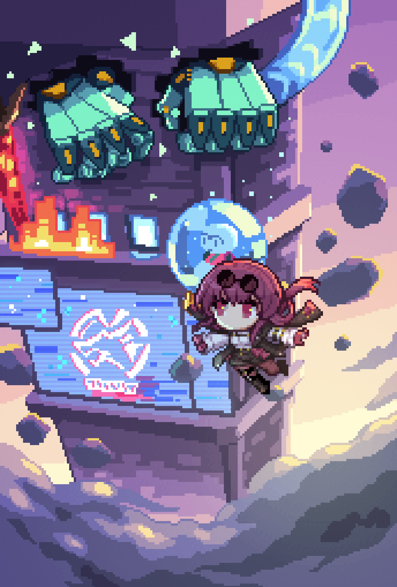 pixel art by おゆざき